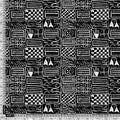 French Black And White Ghost Digital Printed Fabric - Weightless – we 0 ta0150 110 french black and white ghost digital printed fabric weightless 4