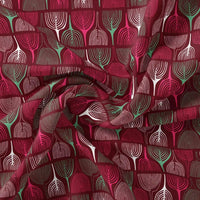 Bold Colourful Mahogany Leaf Digital Printed Fabric - Weightless – we 0 ta0169 110 bold colourful mahogany leaf digital printed fabric weightless 1