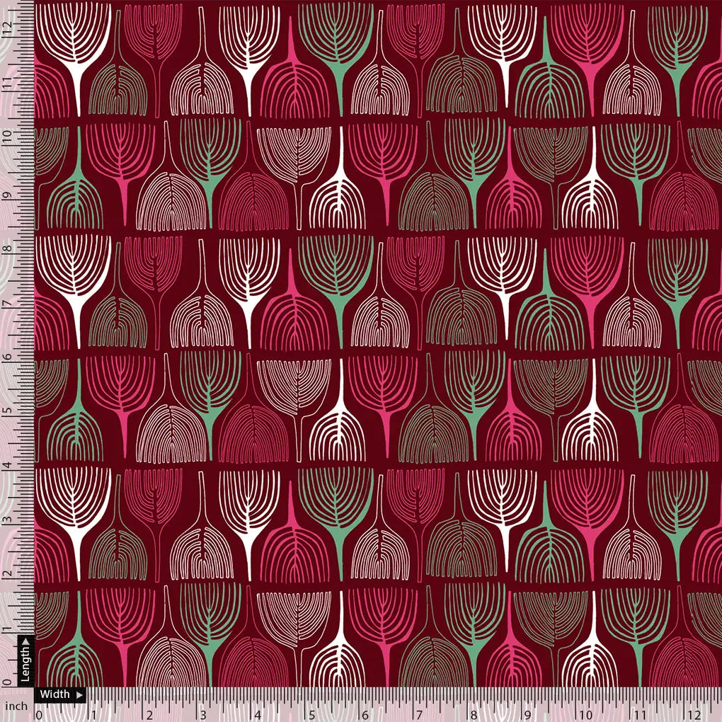 Bold Colourful Mahogany Leaf Digital Printed Fabric - Weightless – we 0 ta0169 110 bold colourful mahogany leaf digital printed fabric weightless 4