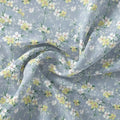 Beautiful White Jasmine Valley Flower Digital Printed Fabric - Weightless – we 0 ta05677 110 beautiful white jasmine valley flower digital printed fabric weightless 3
