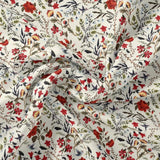 Jungle Wally Of Flower With Humming Bird Digital Printed Fabric - Weightless – we 0 ta05760 110 jungle wally of flower with humming bird digital printed fabric weightless 1