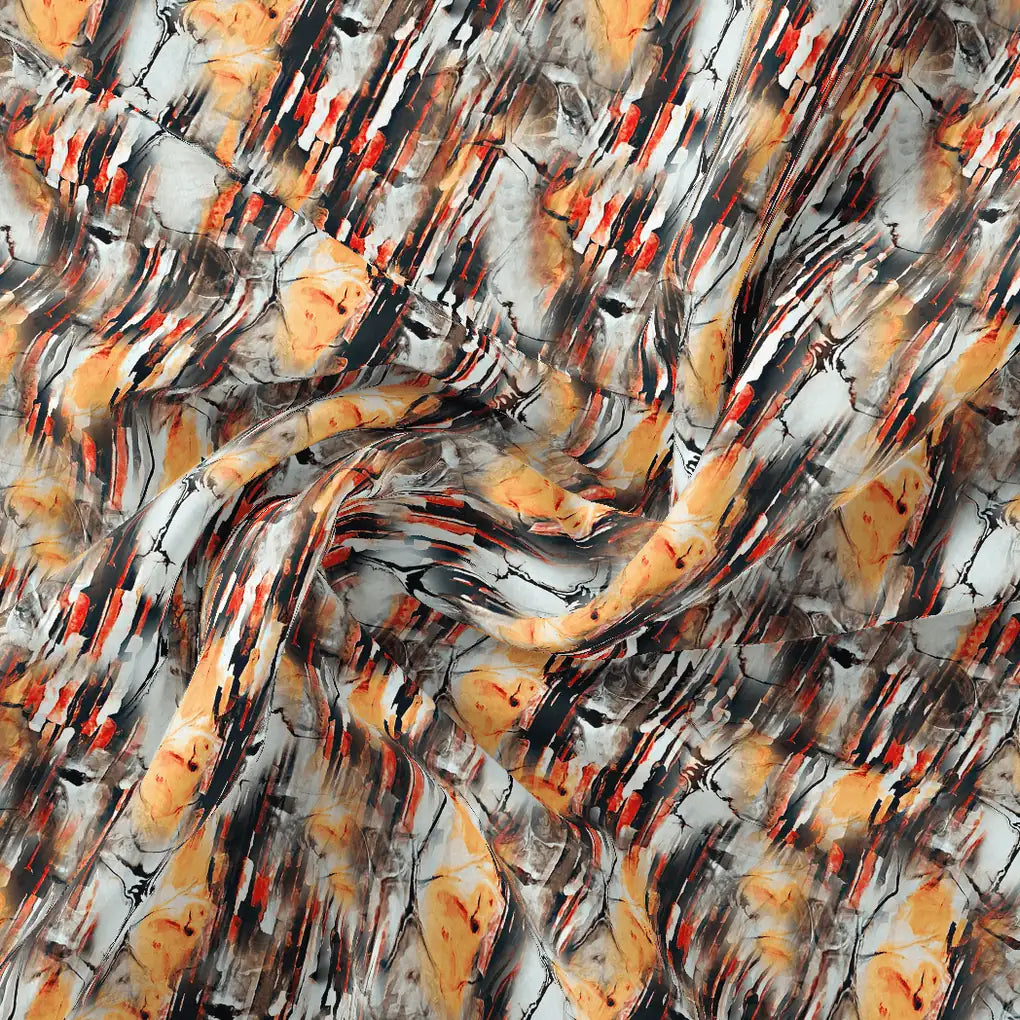 Colourful Stone With Flower Pattern Digital Printed Fabric - Weightless – we 0 ta05825a 110 colourful stone with flower pattern digital printed fabric weightless 1