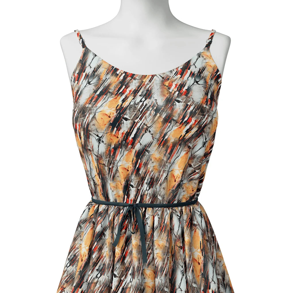 Colourful Stone With Flower Pattern Digital Printed Fabric - Weightless – we 0 ta05825a 110 colourful stone with flower pattern digital printed fabric weightless 2