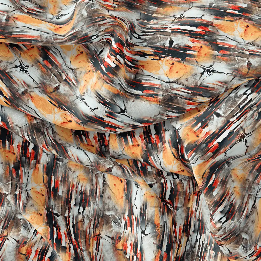 Colourful Stone With Flower Pattern Digital Printed Fabric - Weightless – we 0 ta05825a 110 colourful stone with flower pattern digital printed fabric weightless 4