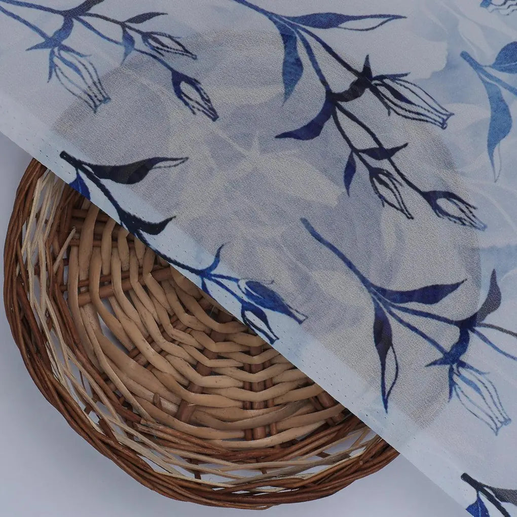 Attractive Blue Bud Water Paint Shadow Digital Printed Fabric - Weightless – we 0 ta05926 110 attractive blue bud water paint shadow digital printed fabric weightless 2