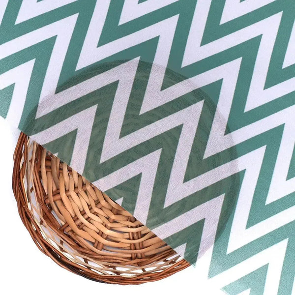 Green Chevron Pattern Digital Printed Fabric – we 0 ta06040 110 green chevron pattern digital printed fabric 1 - alternate view