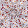 Daisy Branch Of White Flower Digital Printed Fabric - Weightless – we 0 ta06071 110 daisy branch of white flower digital printed fabric weightless 1