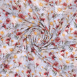 Daisy Branch Of White Flower Digital Printed Fabric - Weightless – we 0 ta06071 110 daisy branch of white flower digital printed fabric weightless 1