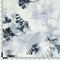 Black Floating Flowers Digital Printed Fabric - Weightless – we 0 ta06256 110 black floating flowers digital printed fabric weightless 4