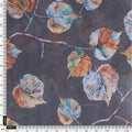 Colourful Floating Leaves Digital Printed Fabric - Weightless – we 0 ta06549 110 colourful floating leaves digital printed fabric weightless 4