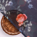 Elegant Floral Over Black Base Digital Printed Fabric – we 0 ta06659p1 110 elegant floral over black base digital printed fabric 2