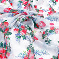 Red Rose Bunch Repeat Digital Printed Fabric - Weightless – we 0 ta06676 110 red rose bunch repeat digital printed fabric weightless 3