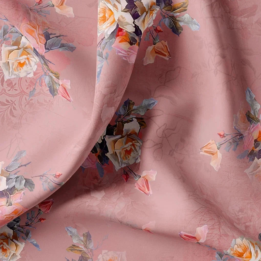 Pixel Floral HD Digital Printed Fabric – we 0 ta06804p3 110 pixel floral hd digital printed fabric 1