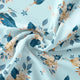 Flower On Ocean Blue Digital Printed Fabric - Weightless – we 0 ta07233p1 110 flower on ocean blue digital printed fabric weightless 1