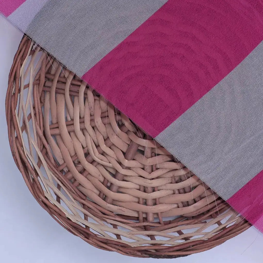 Peach And Pink Stripes Digital Printed Fabric  - Weightless – we 0 ta07536 110 peach and pink stripes digital printed fabric weightless 2
