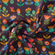 Sketchy Flowers Pattern Digital Printed Fabric - Weightless – we 0 ta07617 110 sketchy flowers pattern digital printed fabric weightless 1