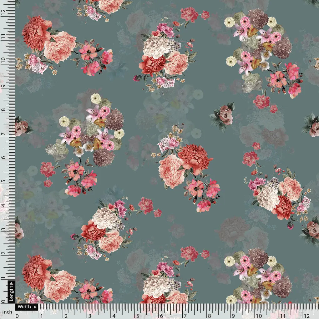 Colorful Roses With Multicolor Branch Digital Printed Fabric - Weightless – we 0 ta08097p1 110 colorful roses with multicolor branch digital printed fabric weightless 5