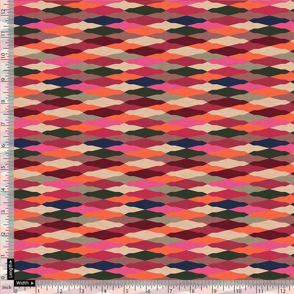 Multicolour Scales Repeat Digital Printed Fabric - Weightless – we 0 ta08262p 110 multicolour scales repeat digital printed fabric weightless 4