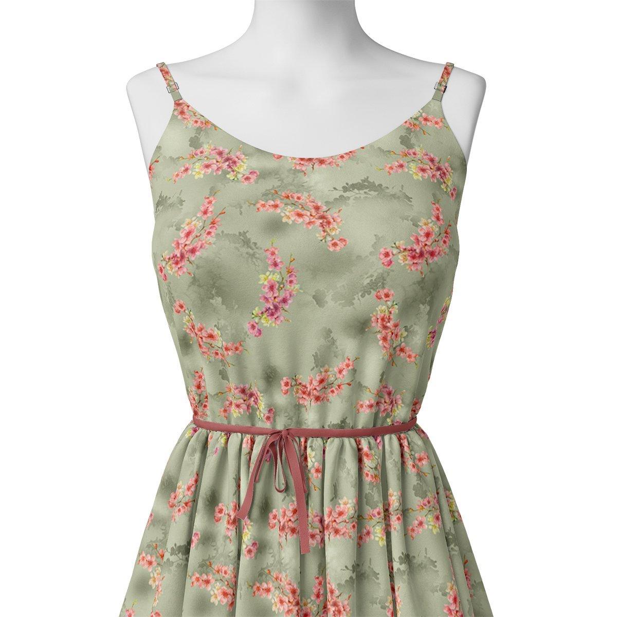 Lovely Purple Violet Flower Digital Printed Fabric - Weightless – we 0 ta08283p2 110 lovely purple violet flower digital printed fabric weightless 2