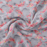 Tiny Pink Violet Floral Flower Digital Printed Fabric - Weightless – we 0 ta08283p4 110 tiny pink violet floral flower digital printed fabric weightless 1