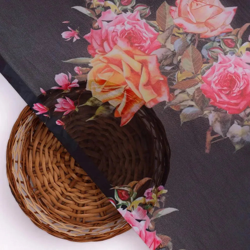 Dominant Yellow And Red Rose Digital Printed Fabric - Weightless – we 0 ta08286p1 110 dominant yellow and red rose digital printed fabric weightless 2