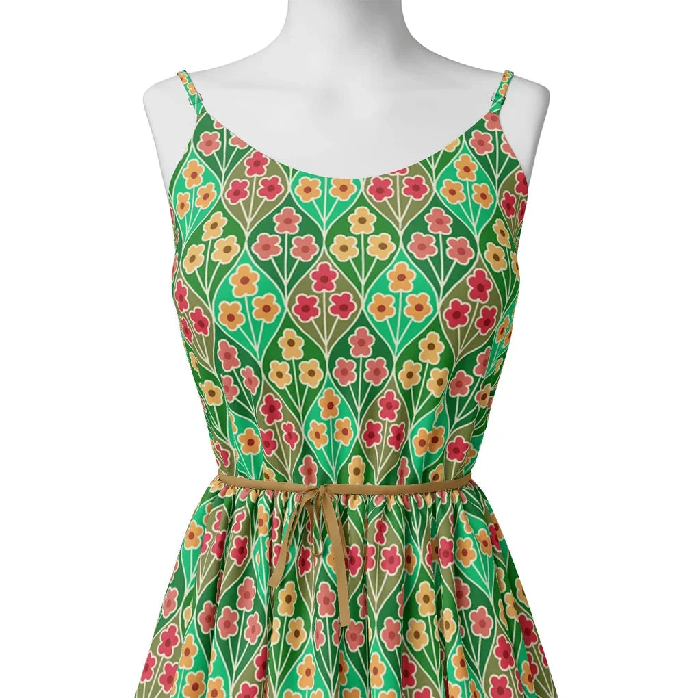 Multicolour Allmandar Flower Ogee Art Digital Printed Fabric - Weightless – we 0 ta08290p3 110 multicolour allmandar flower ogee art digital printed fabric weightless 2