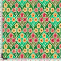Multicolour Allmandar Flower Ogee Art Digital Printed Fabric - Weightless – we 0 ta08290p3 110 multicolour allmandar flower ogee art digital printed fabric weightless 5
