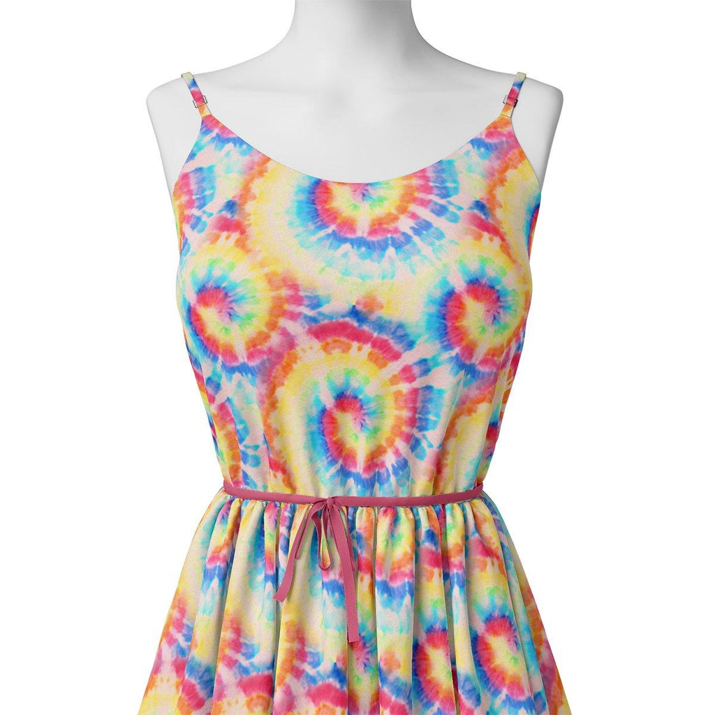 Rainbow Rounded Gradient Digital Printed Fabric - Weightless – we 0 ta08304p 110 rainbow rounded gradient digital printed fabric weightless 2