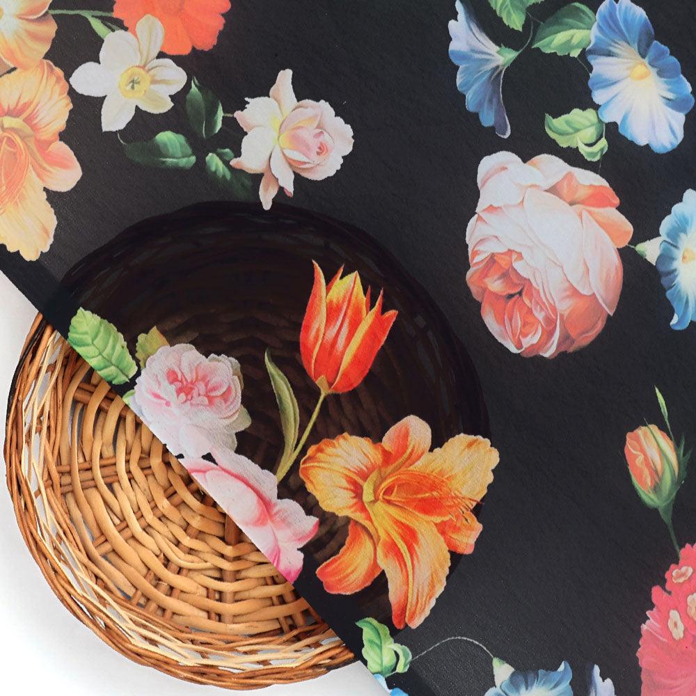 Liberty Small Floral Flower Digital Printed Fabric - Weightless – we 0 ta08307 110 liberty small floral flower digital printed fabric weightless 2