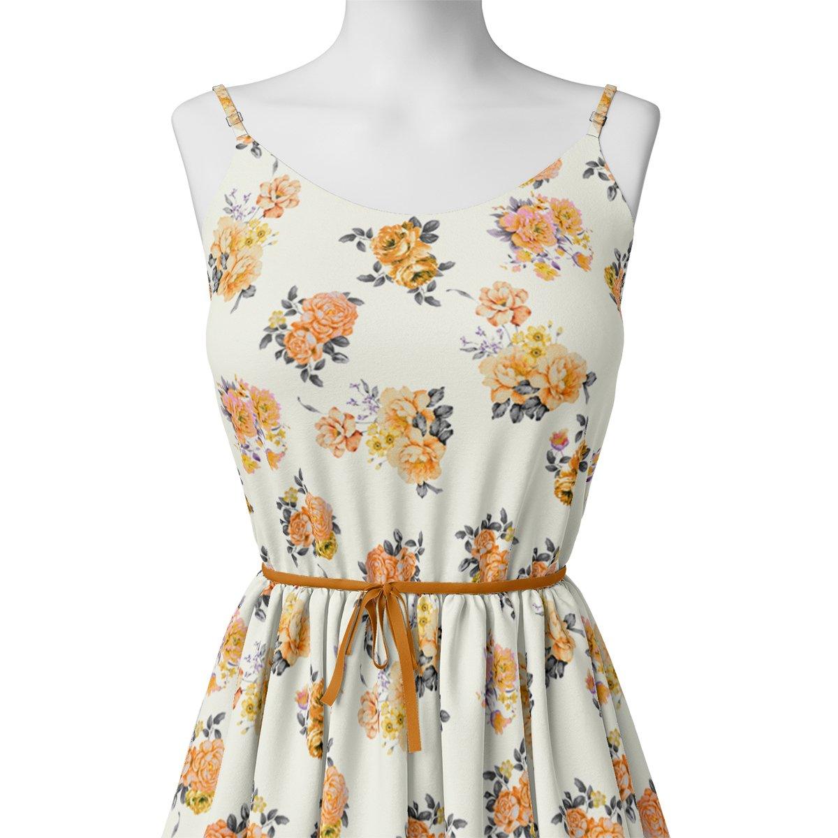 Yellow Lonicera Grey Leafs Digital Printed Fabric - Weightless – we 0 ta08325p6 110 yellow lonicera grey leafs digital printed fabric weightless 2