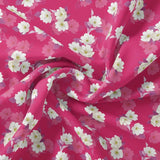 Attractive White Daffodil Flower Digital Printed Fabric - Weightless – we 0 ta08334p2 110 attractive white daffodil flower digital printed fabric weightless 1