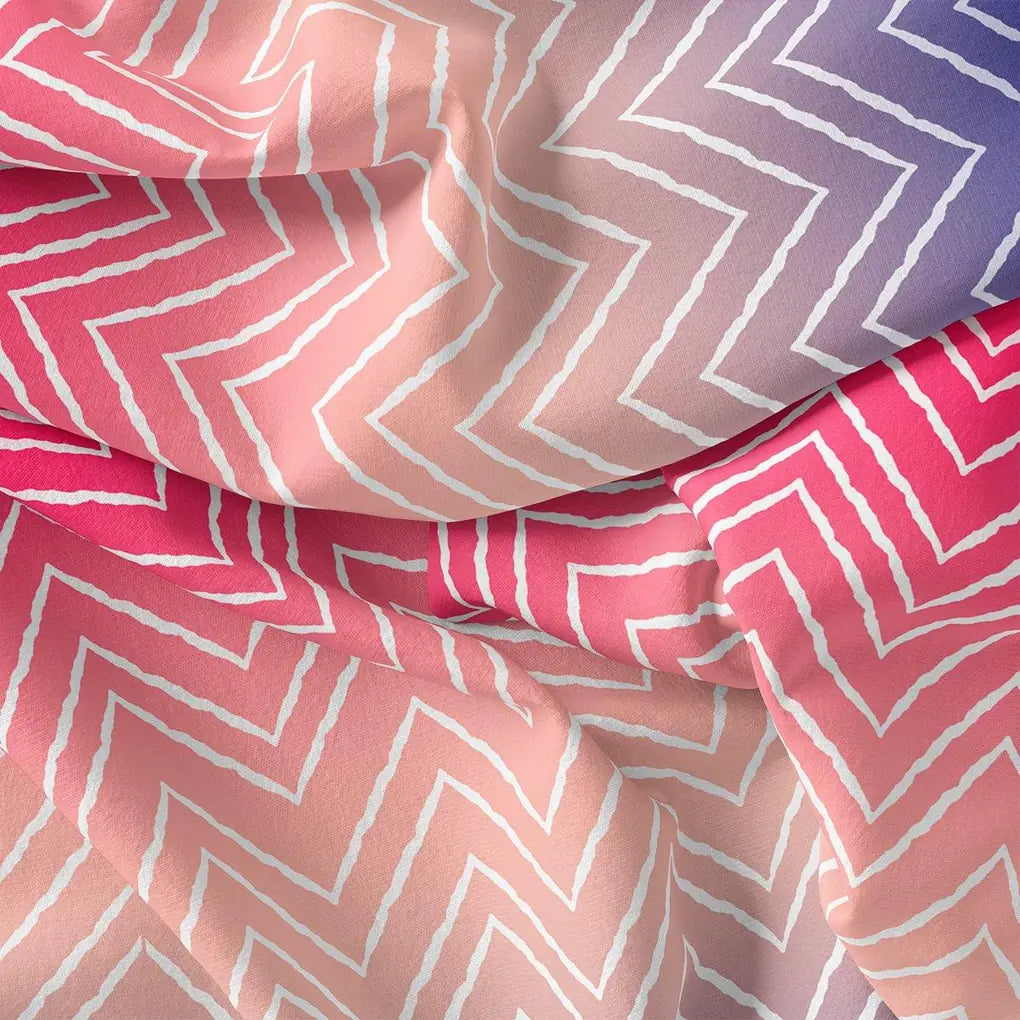 Seamless Multicolour Zigzag Digital Printed Fabric - Weightless – we 0 ta08377p5 110 seamless multicolour zigzag digital printed fabric weightless 3