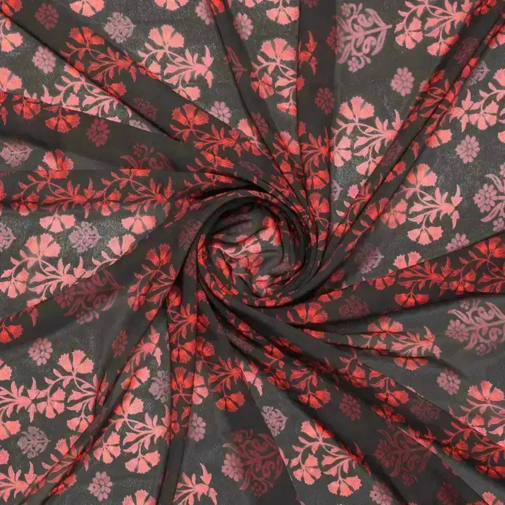 Radish Flower Series Digital Printed Fabric – we 0 ta0848 110 radish flower series digital printed fabric 1