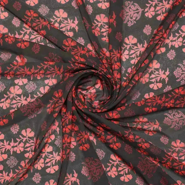 Radish Flower Series Digital Printed Fabric – we 0 ta0848 110 radish flower series digital printed fabric 1