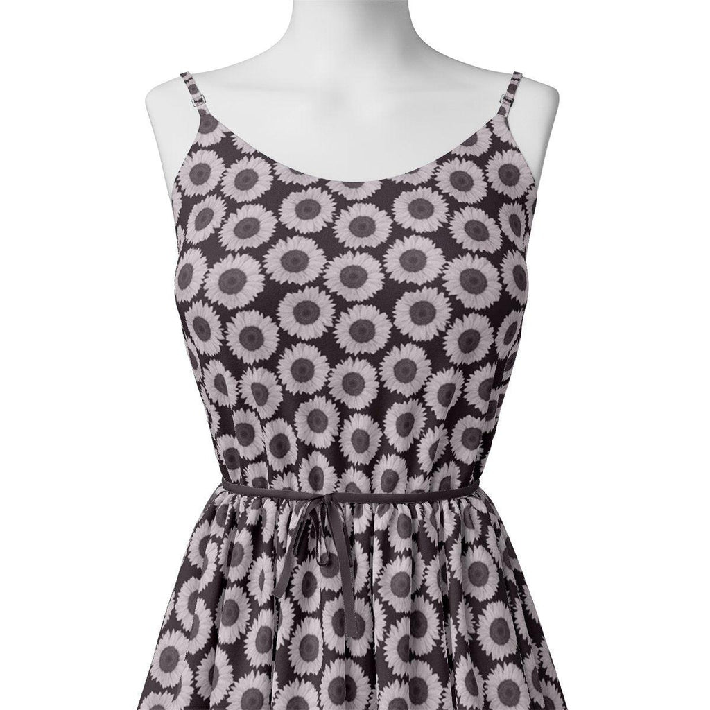 Vintage Old Sunflower Digital Printed Fabric - Weightless – we 0 ta08502 110 vintage old sunflower digital printed fabric weightless 2