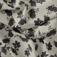 Black Floral Flower Digital Printed Fabric - Weightless – we 0 ta08505 110 black floral flower digital printed fabric weightless 1