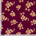 Attractive Yellow Lily Floral Flower Digital Printed Fabric - Weightless – we 0 ta08510d 110 attractive yellow lily floral flower digital printed fabric weightless 5