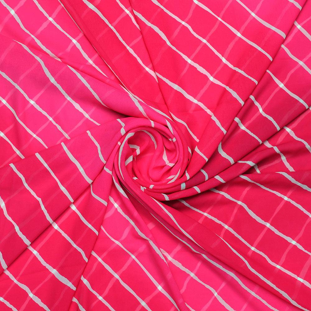 Lovely Pink Gradient Strips Wave Digital Printed Fabric - Weightless – we 0 ta08566p1 110 lovely pink gradient strips wave digital printed fabric weightless 1