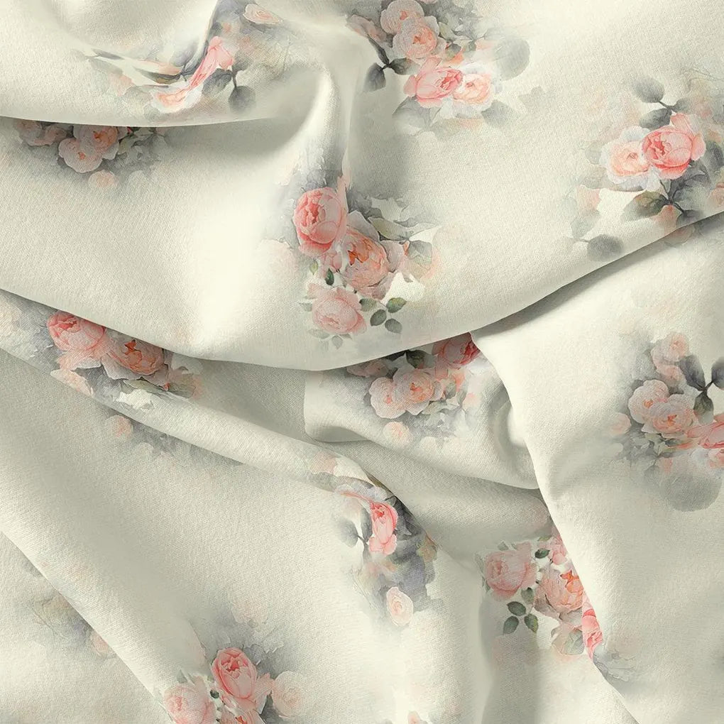 Beautiful Summer Peony Bunch Digital Printed Fabric - Weightless – we 0 ta08670 110 beautiful summer peony bunch digital printed fabric weightless 3