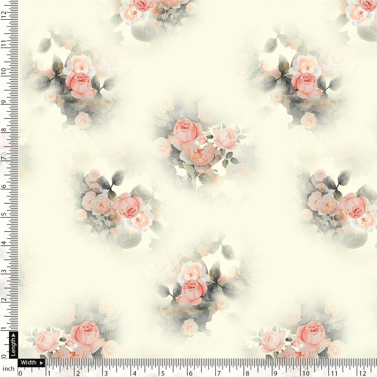 Beautiful Summer Peony Bunch Digital Printed Fabric - Weightless – we 0 ta08670 110 beautiful summer peony bunch digital printed fabric weightless 4