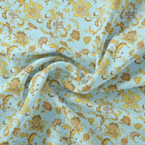 Royal Golden Flower Branch Digital Printed Fabric - Weightless – we 0 ta08684 110 royal golden flower branch digital printed fabric weightless 1