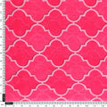 Pink Quatrefoil Patterns Digital Printed Fabric - Weightless – we 0 ta08732p1 110 pink quatrefoil patterns digital printed fabric weightless 4