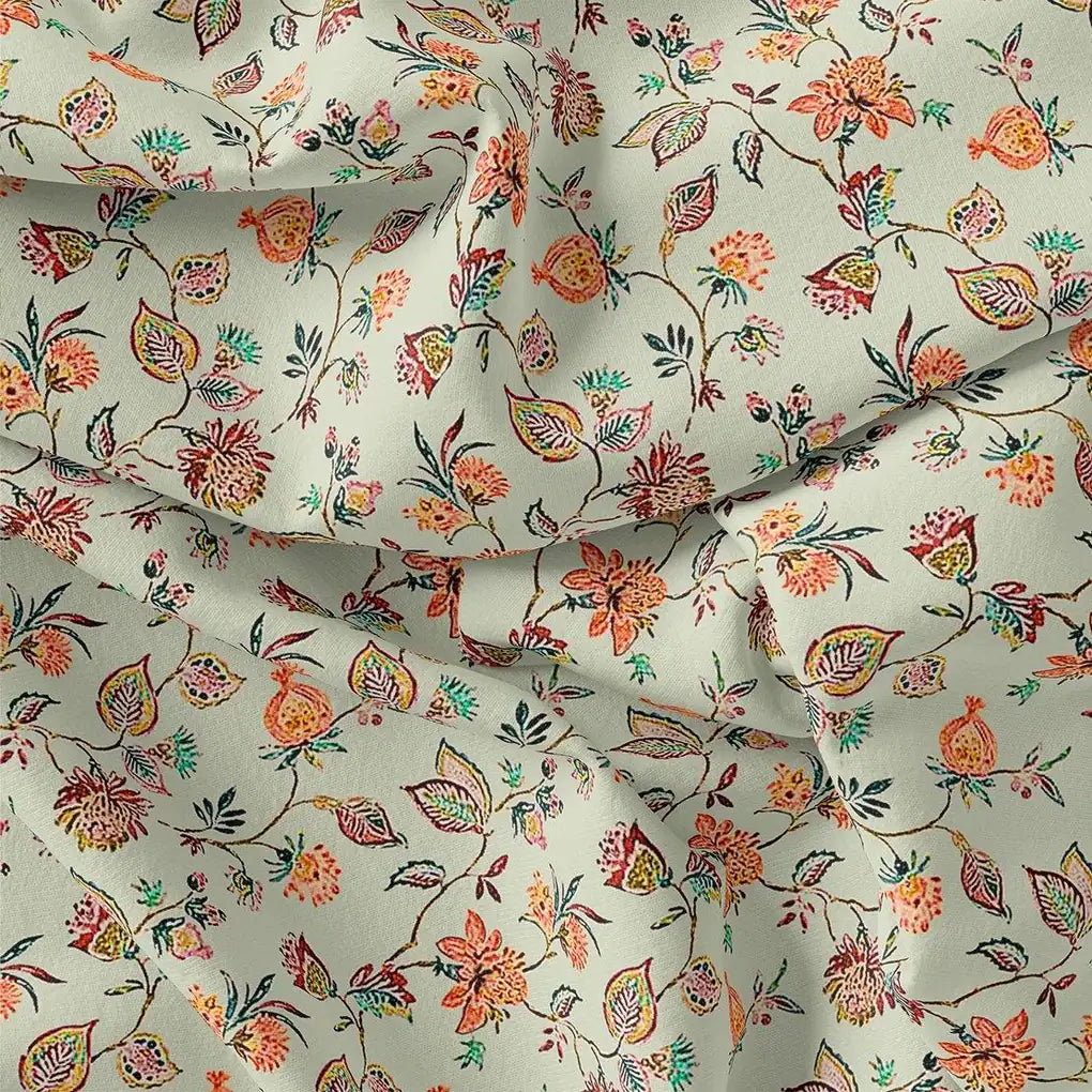 Retro Vintage Painted Art Digital Printed Fabric - Weightless – we 0 ta08828 110 retro vintage painted art digital printed fabric weightless 1