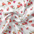 Hawaiian Iris Flower Repeat Pattern Digital Printed Fabric - Weightless – we 0 ta08866p2 110 hawaiian iris flower repeat pattern digital printed fabric weightless 1