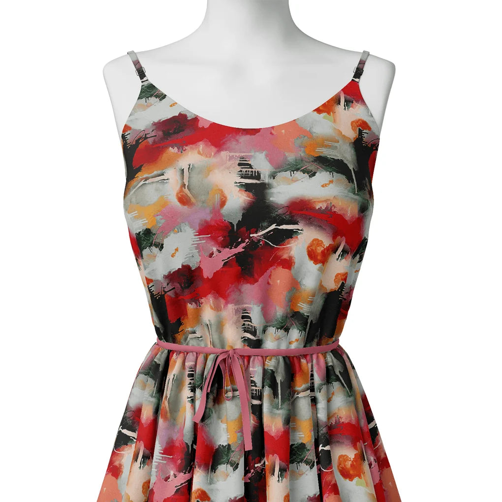 Morden Paint Of Art Multicolor Digital Printed Fabric - Weightless – we 0 ta08892a 110 morden paint of art multicolor digital printed fabric weightless 2