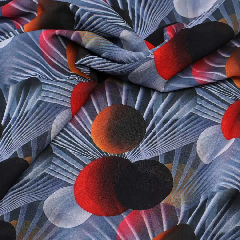 Glassmorphisam Bubble Effects Digital Printed Fabric - Weightless – we 0 ta08898 110 glassmorphisam bubble effects digital printed fabric weightless 3