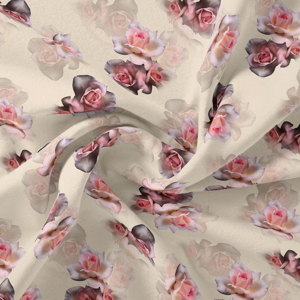 Cream Flower Weightless Printed Fabric – we 0 ta08948p2 110 cream flower weightless printed fabric 1