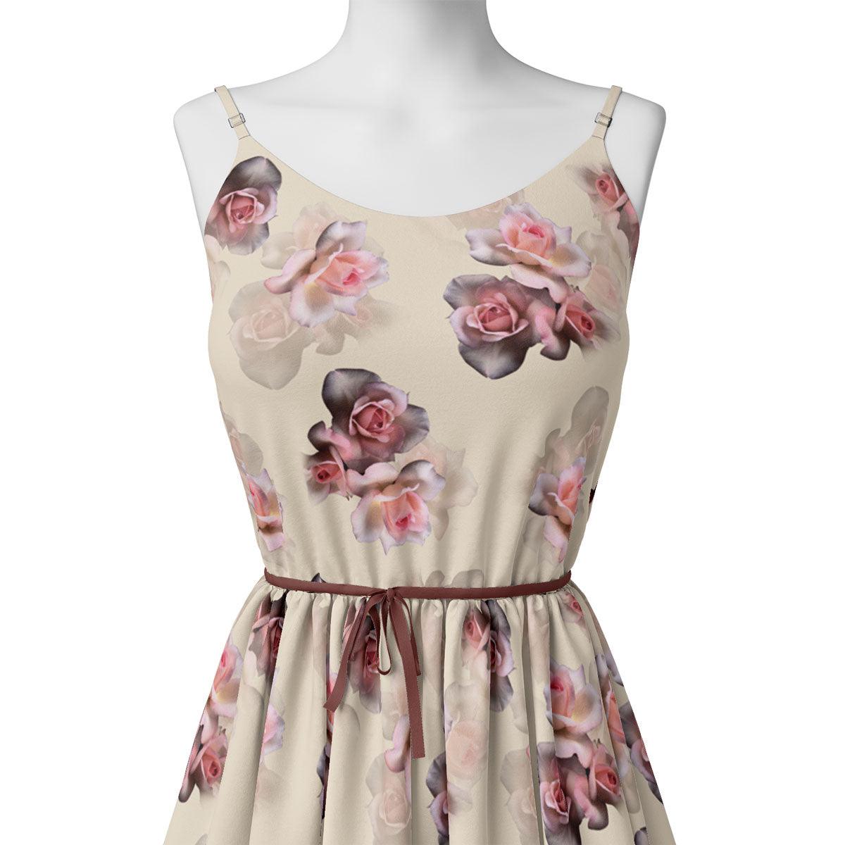 Cream Flower Weightless Printed Fabric – we 0 ta08948p2 110 cream flower weightless printed fabric 2