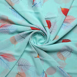 Faint Clover Leaves Weightless Printed Fabric – we 0 ta09000 110 faint clover leaves weightless printed fabric 1