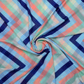 Decorative Zigzag Strips Digital Printed Fabric - Weightless – we 0 ta09260p11 110 decorative zigzag strips digital printed fabric weightless 1